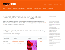 Tablet Screenshot of ipswichgigs.co.uk